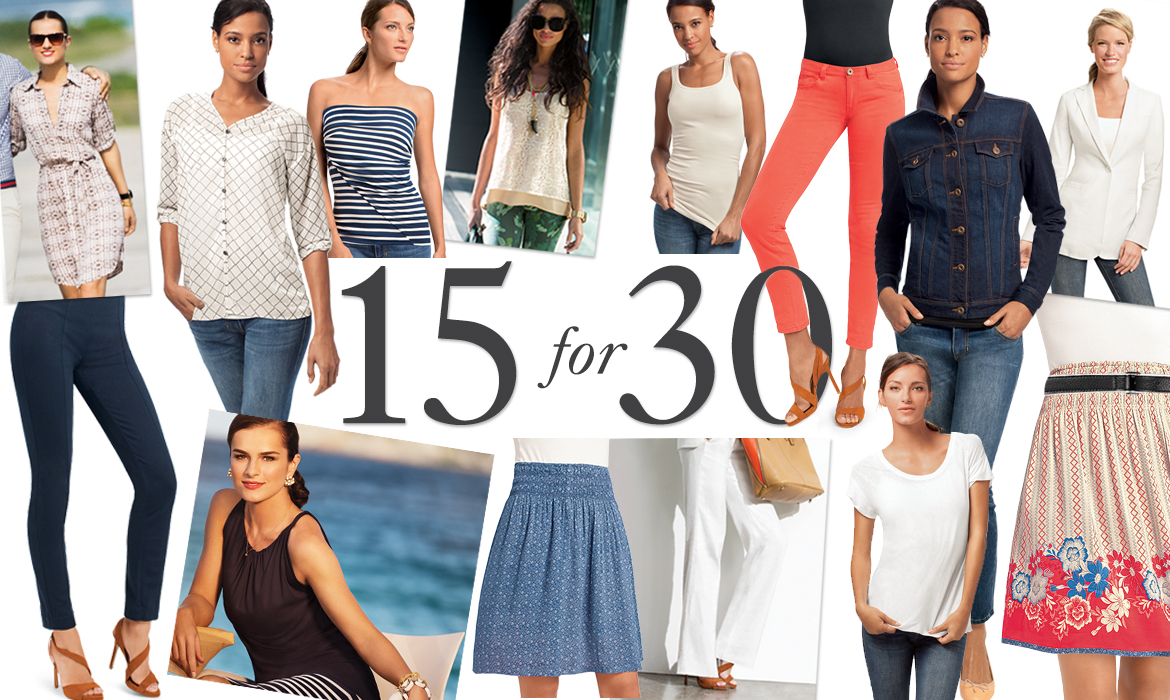 15 CAbi Items for 30 Days of Spring Fashion