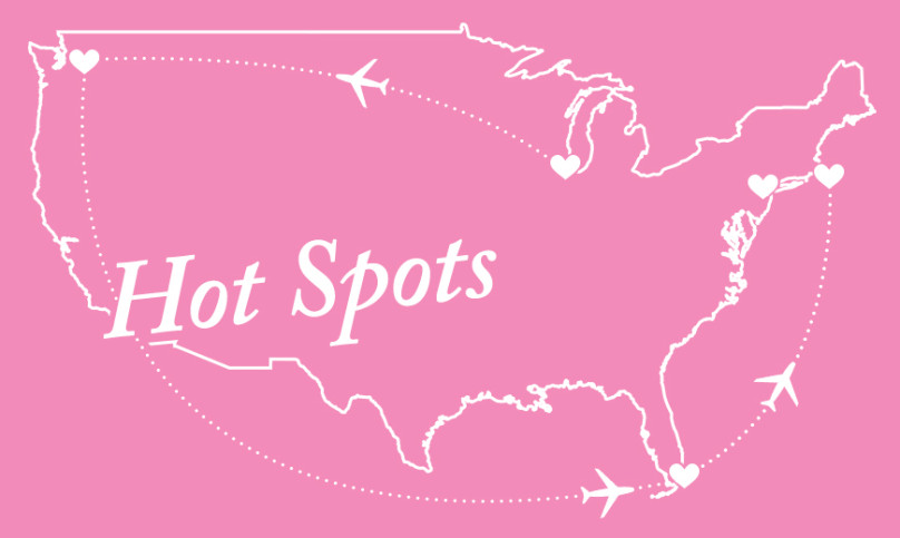 Hot Spots for your Summer Travel