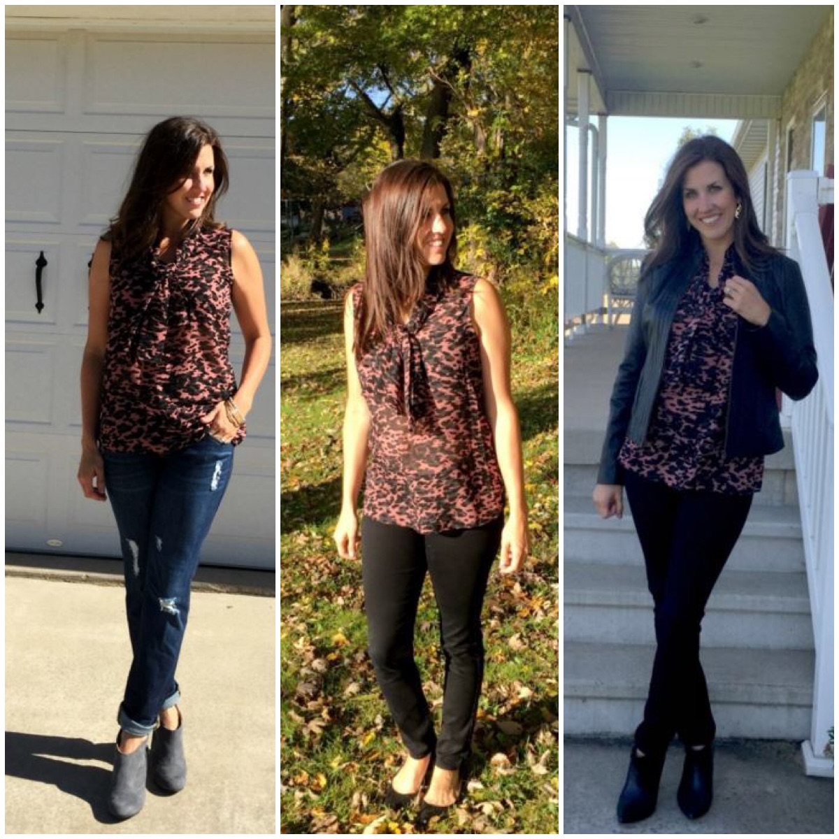 Fall Guide: 9-to-5 Blouse and Twist Scarf