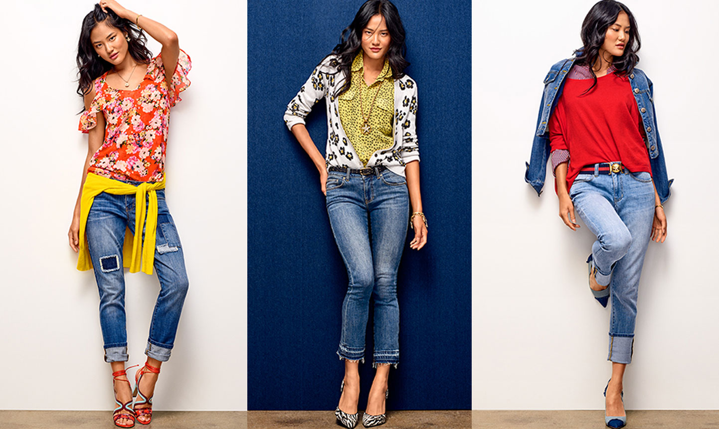 get ready, get set—get these four spring cabi jeans now!