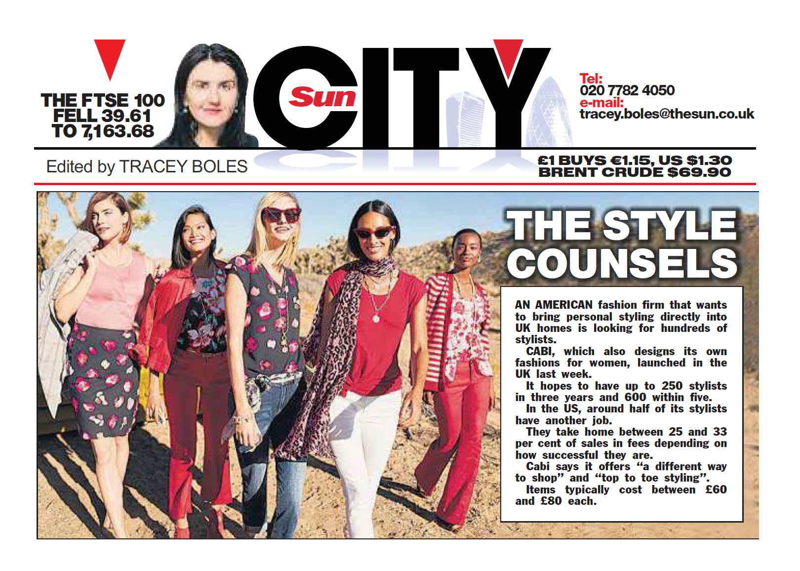 spotted on the sun: cabi offers a different way to shop