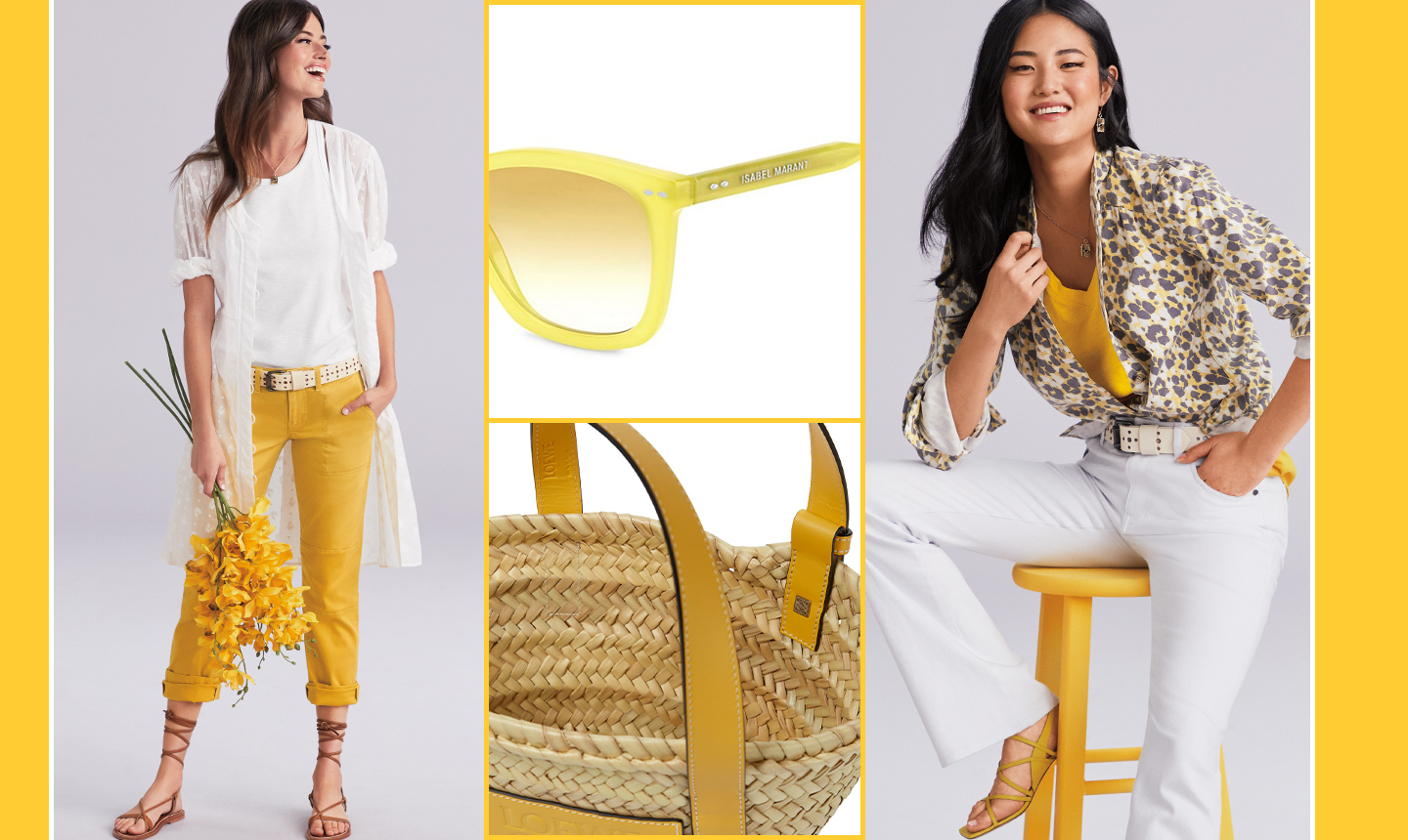walking on sunshine: yellow color guide