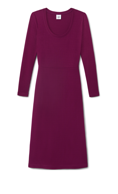 Any Day Dress in Heather Berry