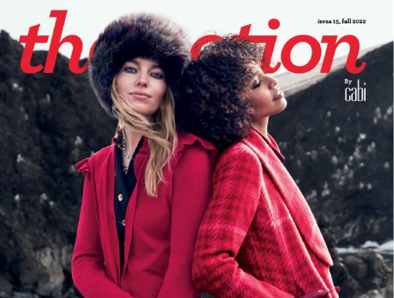 Cover image of cabi's Fall 2022 Notion magazine