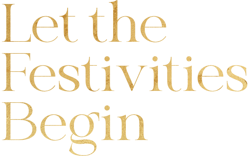 Let the festivitis begin
