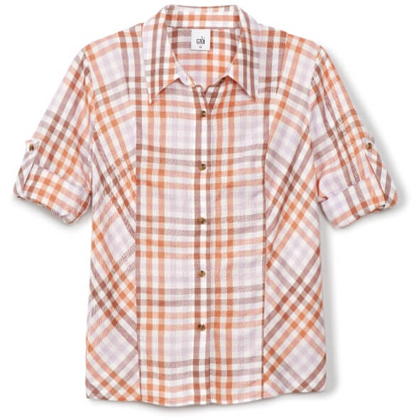 Legacy Shirt in Pink Plaid