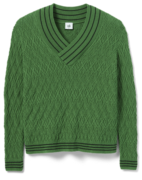 Lucky Day Pullover in Leaf