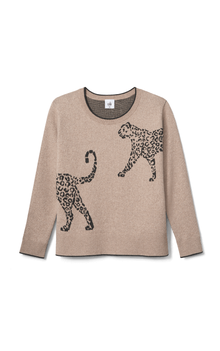 Cheetah Pullover in Animal