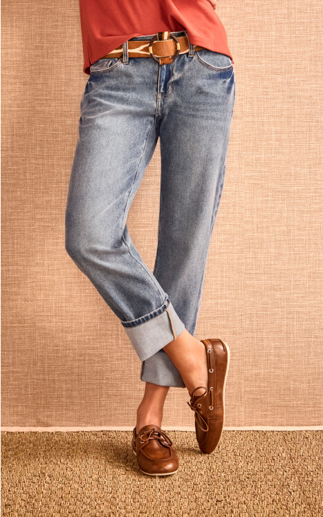Harlow Jean in frost wash